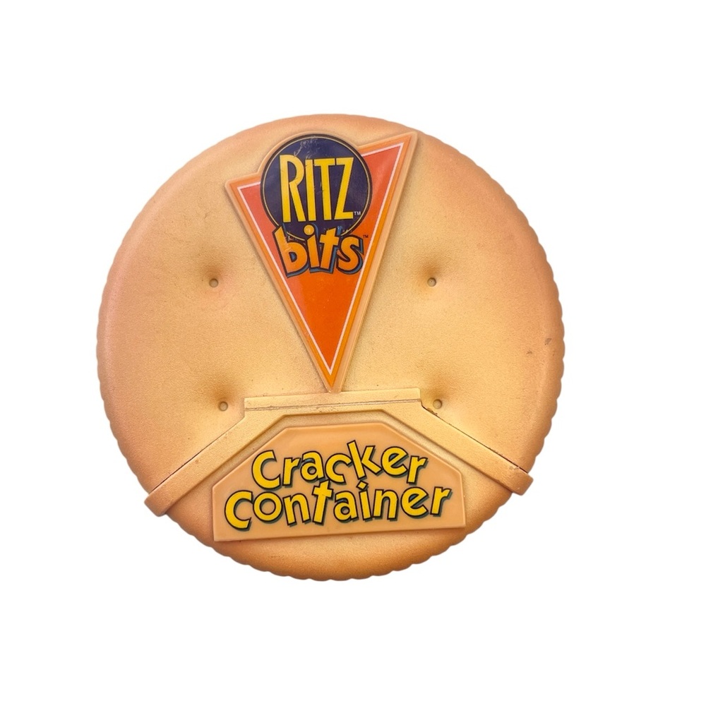 Vintage 1999 Nabisco RITZ BITS Cracker Container Mini Snack Box